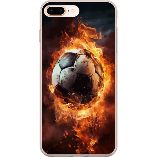 Mobildeksel til Apple iPhone 7 Plus med Fotball motiv