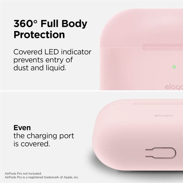 Elago Etui for Airpod Pro Silikon Rosa