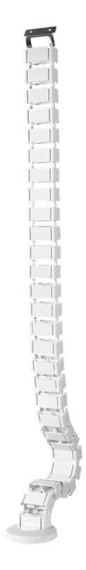 DELTACO Office, Spine Cable Organizer & Hider, White