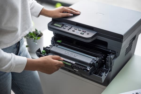 Brother DCP-L2620DW multifunktionel hvid laserprinter