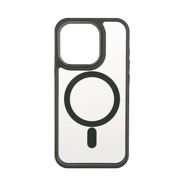 Onsala Mobilskal Bumper MagSeries Green & Clear - iPhone 15 Pro