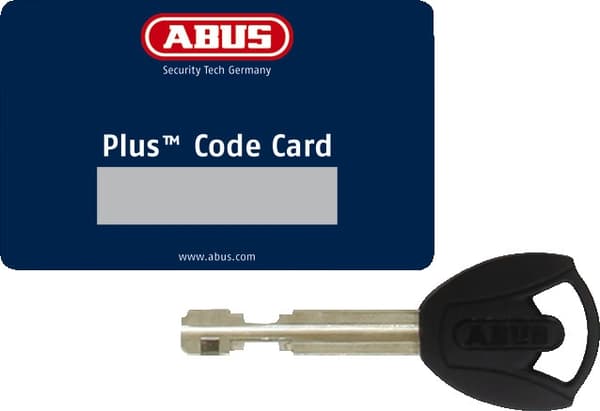 ABUS Bordo Alarm 6000KA/90 alarmfoldelås, sort