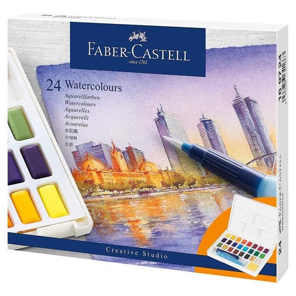 Faber-Castell Vattenfärger 24 st (169724)