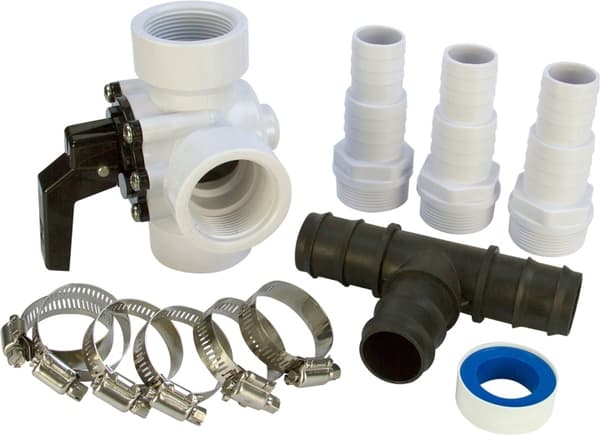 Bypass-fordelingsventilpakke