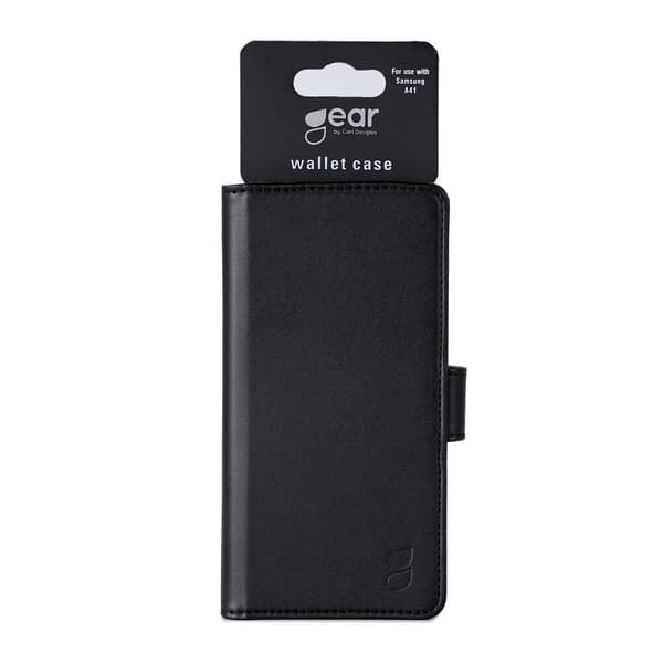 Gear Lompakko Samsung A41 Musta