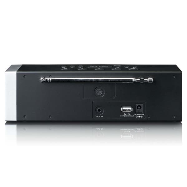 Lenco DAB+ FM-kelloradio Bluetoothilla