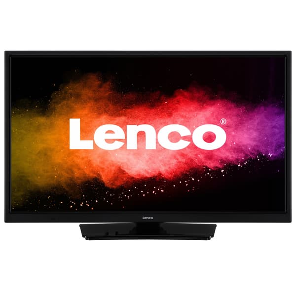 Lenco 24 tommer Smart HD LED TV Bluetooth® DVD-afspiller 12V Sort