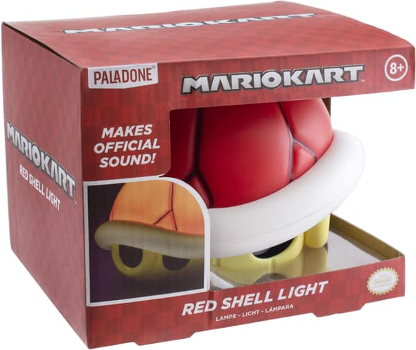 Paladone Red Shell-lys med lyd