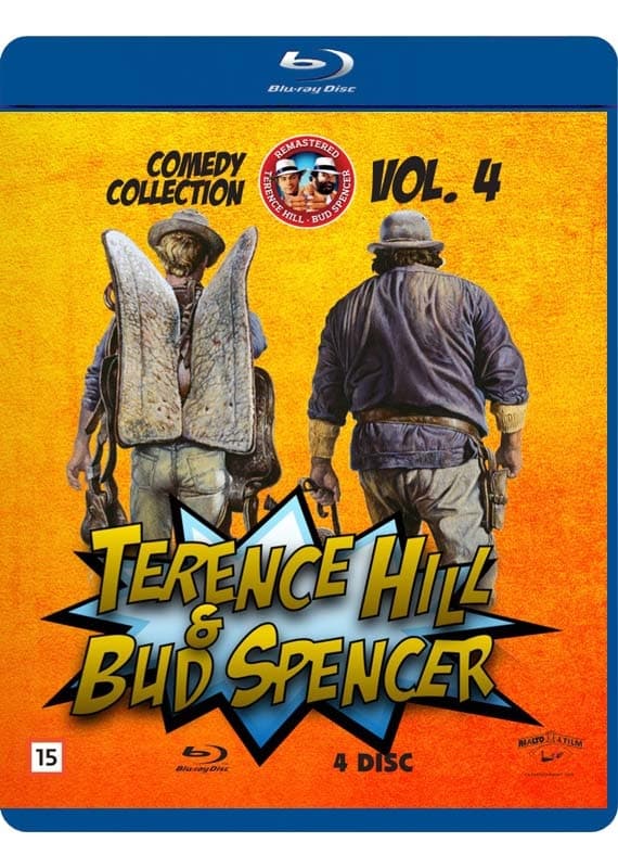 BUD SPENCER & TERENCE HILL COMEDY COLLECTION  (4 BLU RAY BOX SET)