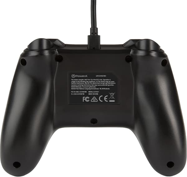 PowerA Wired Controller spilcontroller, sort, Switch