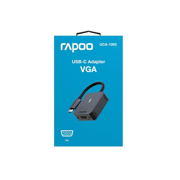 Rapoo USB-C Adapter UCA-1003 USB-C to VGA Adapter