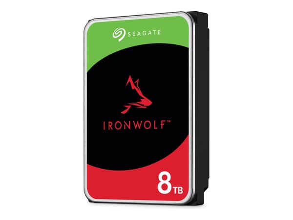 SEAGATE IronWolf Harddisk ST8000VN002 8TB 3.5 SATA-600
