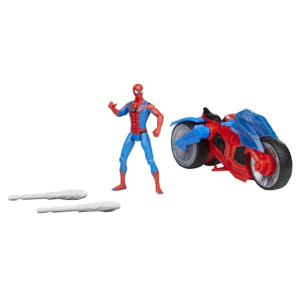 Spider-Man 4 tommer køretøj og figur