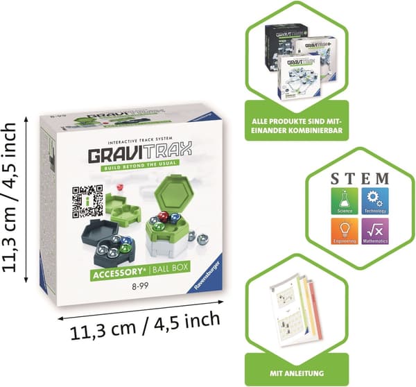 GraviTrax Accessories Ball Box - lisäkuulat