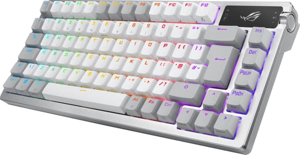 ASUS ROG Azoth -pelinäppäimistö, valkoinen