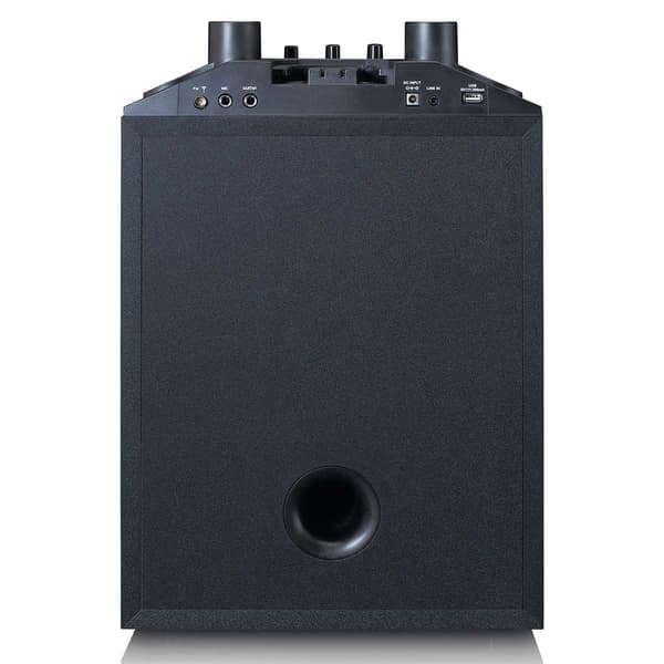 Lenco PA med subwoofer og avtakbar diskantsøyle