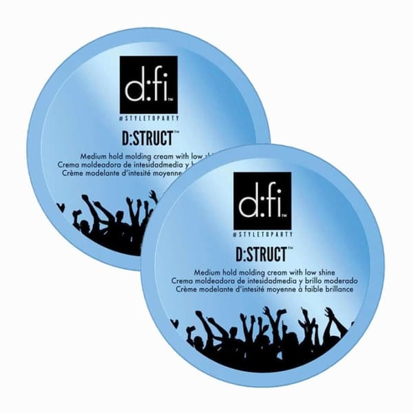 D:fi D:fi 2-pakning D:struct Molding Cream Blue Large 150g