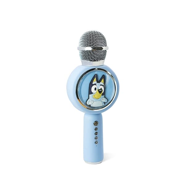 BLUEY PopSing karaokemikrofon med LED