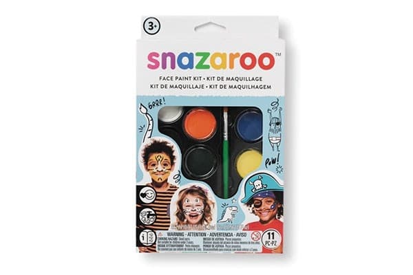 Snazaroo Ansiktfärg 10 delar + Guide