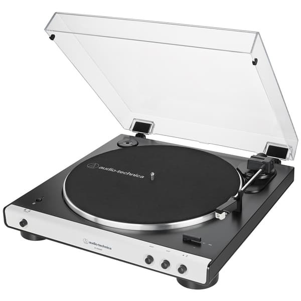 Audio-Technica Skivspelare med Bluetooth Svart/silver