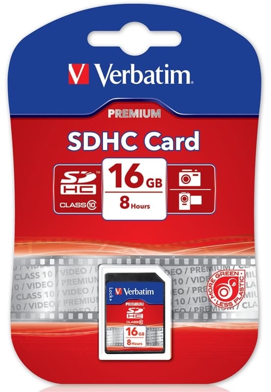 Verbatim muistikortti, SDHC Class 10, 16GB