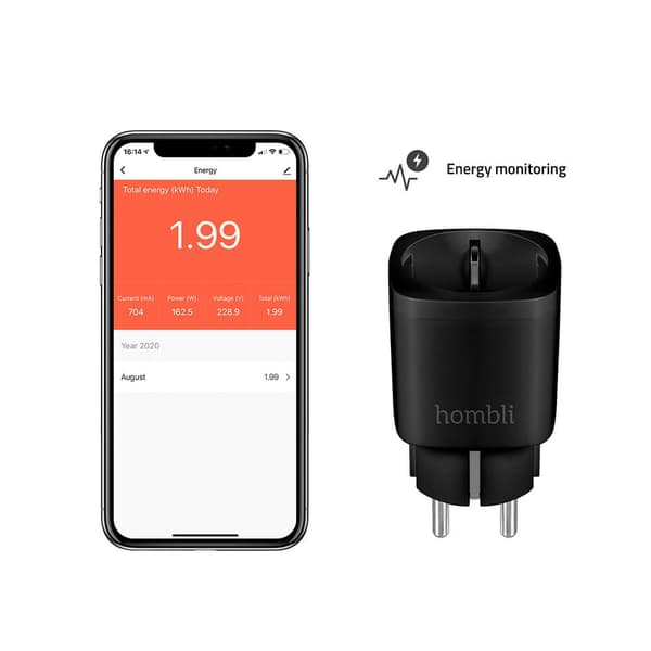 Hombli EU Smart Plug Svart