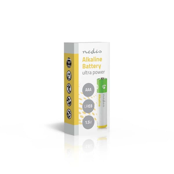 Nedis Alkaline Battery AAA | 1.5 V DC | 2-Pakke