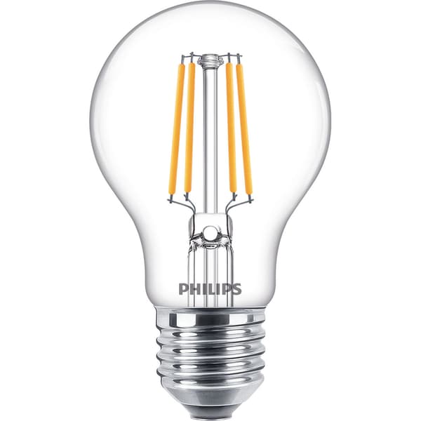 Philips 2-pakning LED E27 Normal 4,3W (40W) Klar 470lm