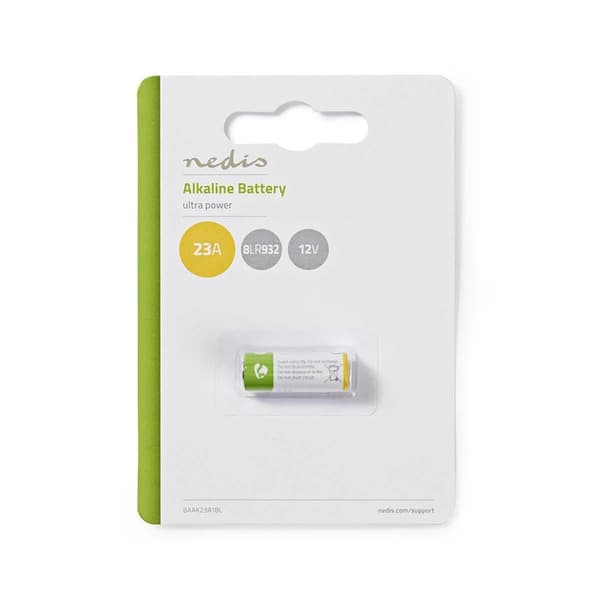 Nedis Alkaline Batteri 23A | 12 V DC | 8LR932 | 1-Pack