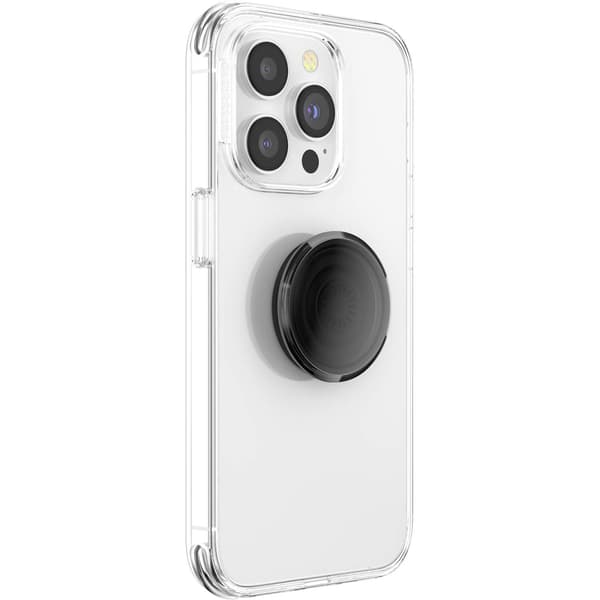 PopSockets Matkapuhelimenpidike PopGrip Original Translucent Black Smoke