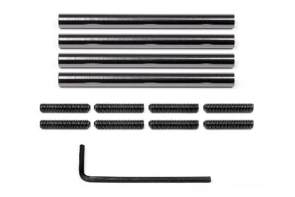 Aluminiumsrør 6Xm4X72Mm (4 stk.)