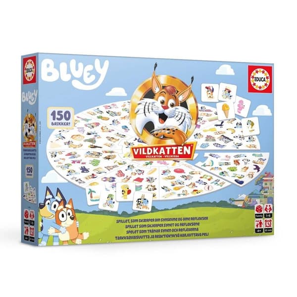 Educa Vildkatten Bluey (78-20074)