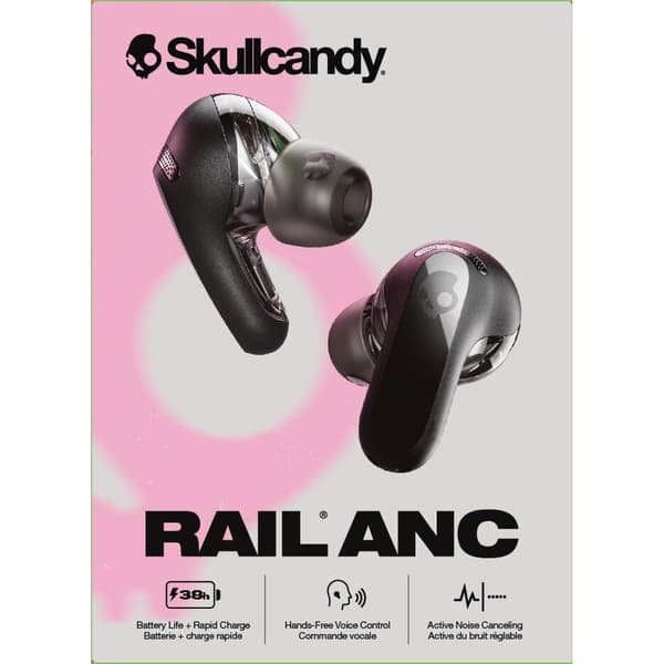 Skullcandy Rail ANC True Wireless In-Ear Svart
