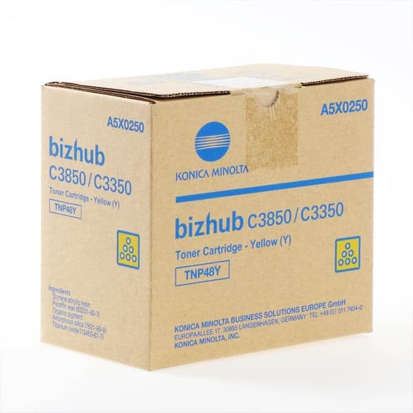 Konica Minolta Toner A5X0250 TNP48 Gul
