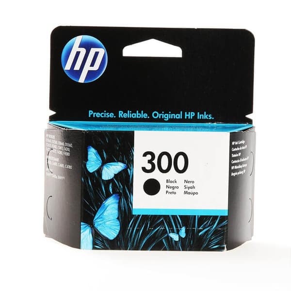 HP Blæk CC640EE 300 Sort