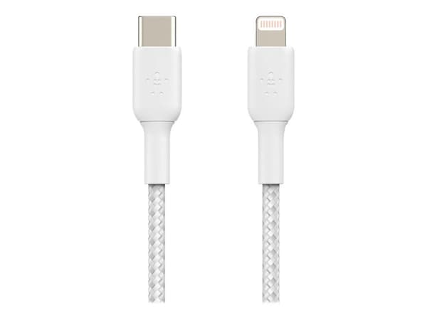 Belkin Boost Charge Lightning - USB-C Flettet 1m