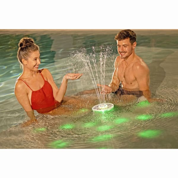 Bestway FloatBright LED-bassengfontene med solcellebelysning