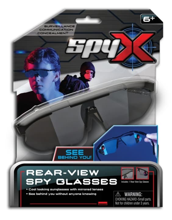 SpyX Solbriller med bakoversyn (20338)