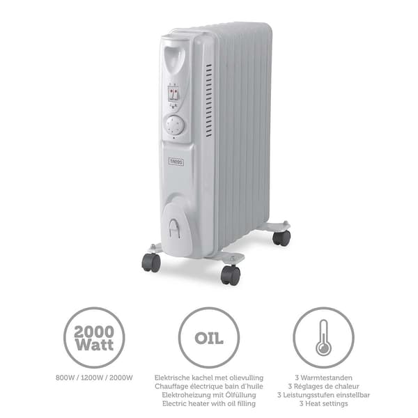 Trebs Mechanical Oil Filled Heater 2000W