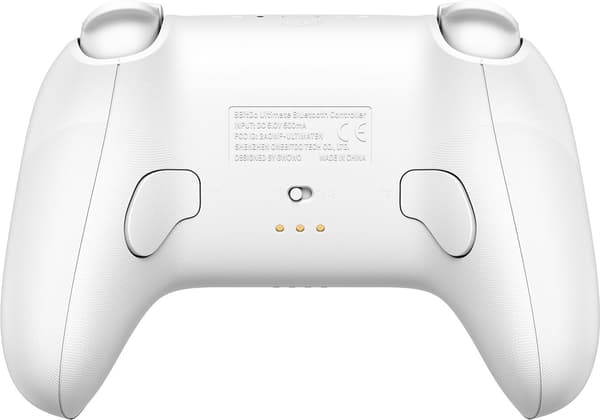 8BitDo Ultimate Bluetooth Controller, White, Switch / PC