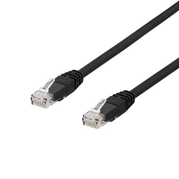 DELTACO U/UTP Cat6a patchkabel, LSZH (Low smoke zero halogen), 20m, so