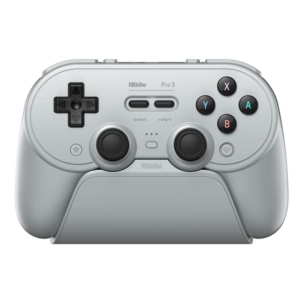 8Bitdo Pro 3 Bluetooth-peliohjain – harmaa