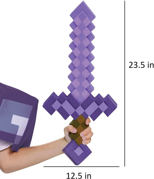 Minecraft lekesverd, lilla