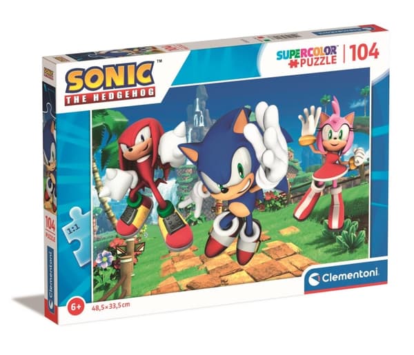 Clementoni 104 kpl palapelit Lapset Sonic