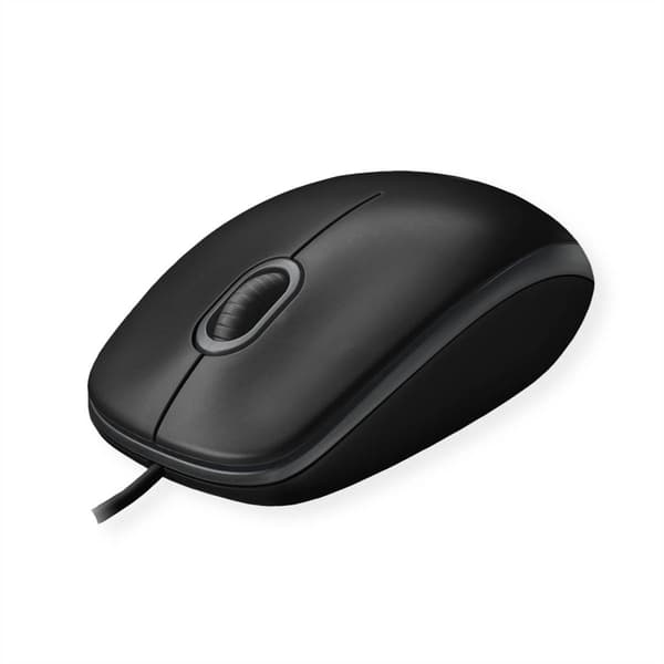 Logitech B100 optinen hiiri, 800dpi, USB, 180cm kaapeli, musta