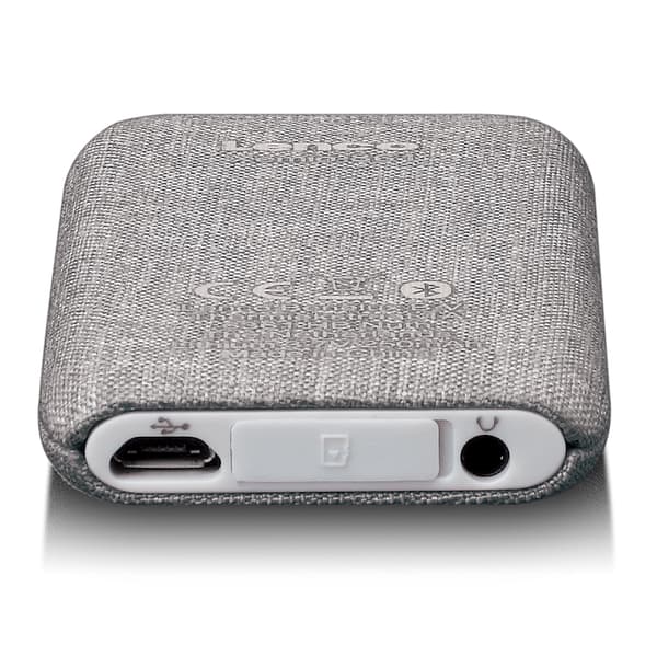 Lenco MP3/MP4-soitin Bluetooth® 8 GB Micro SD-kortti Harmaa