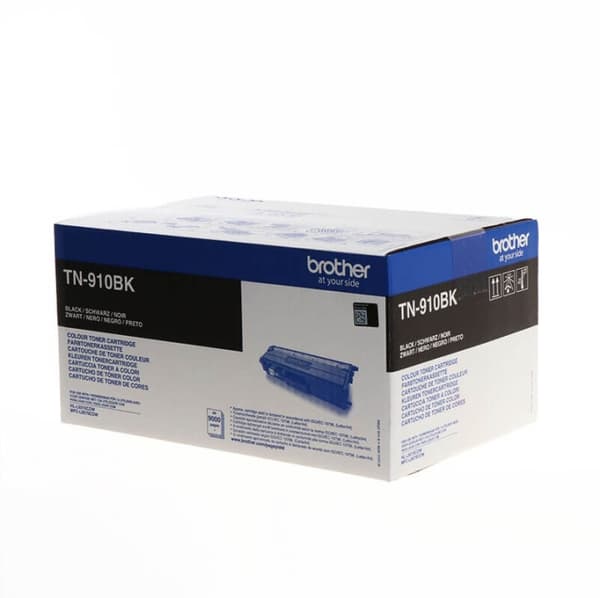 Brother Toner TN910BK TN-910 Sort
