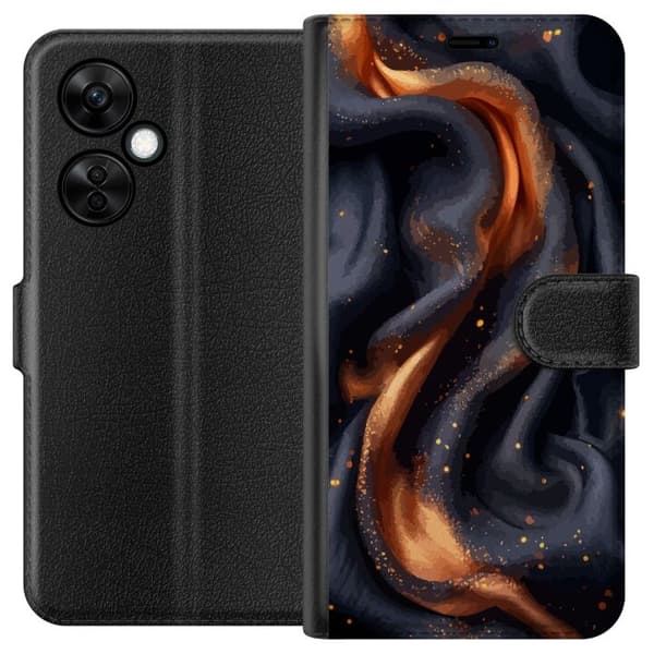 Plånboksfodral till OnePlus Nord CE 3 Lite med Eldigt silke motiv
