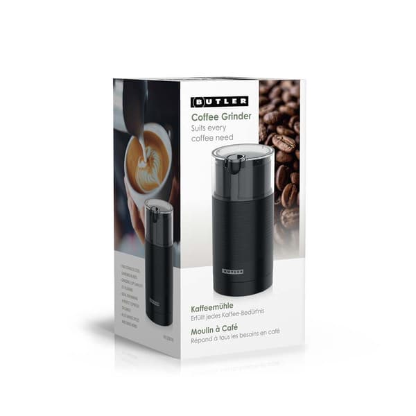 Butler Kaffekværn | 150W | 70g | Sort