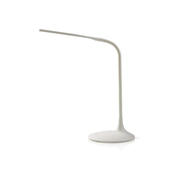 Nedis LED bordlampe | Dimbar | 250 lm | Oppladningsbar | Touch Function | Hvit